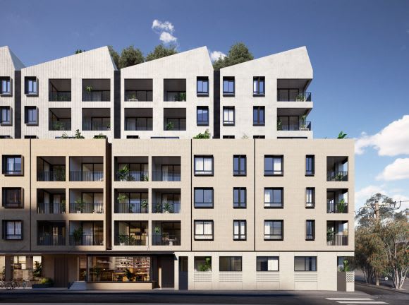 Rendering of Breese Street by dko.com.au Top 30 Architects and Developers, changing the way we live in Australia 2019