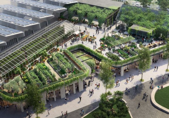 Burwood Brickwork's rooftop garden & farm - image: Frasers Property Frasers Property invites EOI to design, construct & operate its rooftop farm at Burwood Brickworks