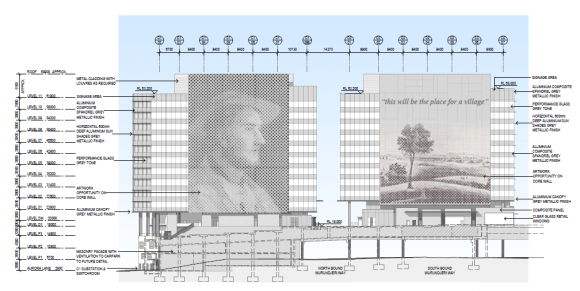 Mock-up of John Batman and Batman's Hill historical artwork. The Long and the Short of it: C1 & C2 Batman's Hill