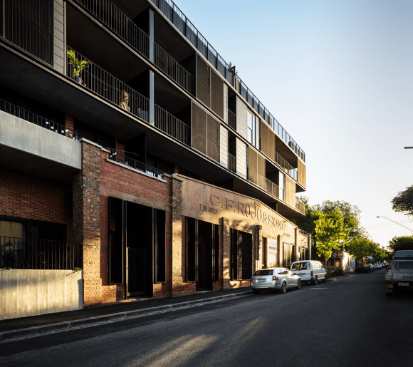 CF Row in Fitzroy. Image: Woods Bagot Discussing apartment design with Woods Bagot's Peter Miglis