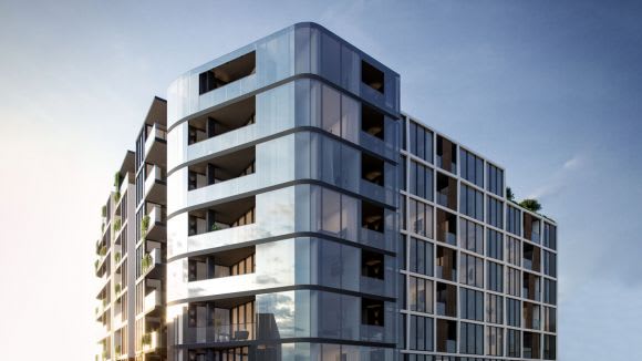 Penny Lane building facade. Credit: ClarkeHopkinsClarke ClarkeHopkinsClarke’s Robert Goodliffe and Toby Lauchlan discuss Penny Lane, future-proofed building design and share due diligence tips for buyers