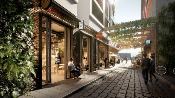 Penny Lane laneway. Credit: ClarkeHopkinsClarke ClarkeHopkinsClarke’s Robert Goodliffe and Toby Lauchlan discuss Penny Lane, future-proofed building design and share due diligence tips for buyers