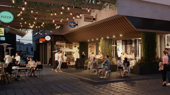 Penny Lane's vibrant community precinct. Credit: ClarkeHopkinsClarke ClarkeHopkinsClarke’s Robert Goodliffe and Toby Lauchlan discuss Penny Lane, future-proofed building design and share due diligence tips for buyers