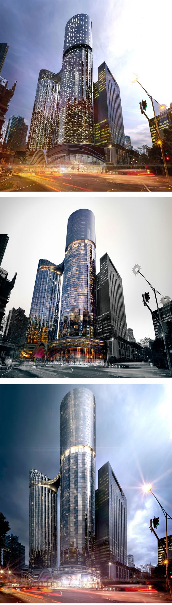 58 Southbank Boulevard – Street Photo Match and Post Production. The Graphical Thread 58 Southbank Boulevard: The making of the 3D render