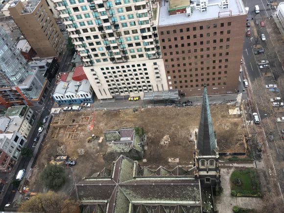 The cleared site The Princess Mary Club comes full circle