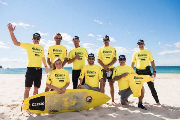 Clemo's Diehard Surfers. Image: Sprout Daily Industry does its part to help 'Wipeout Dementia' raising over 0K