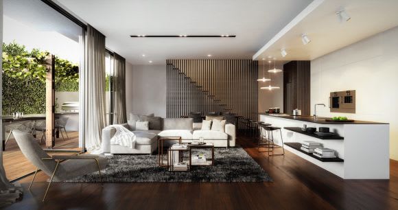 Interior of Collection XI townhouse. Image courtesy The Chapter Group. The Next Chapter: Collection XI
