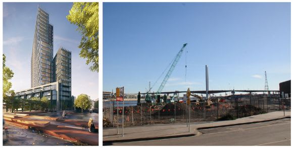 No.1 Collins Wharf. Photo courtesy of Redden Docklands update June 2016: Victoria Harbour
