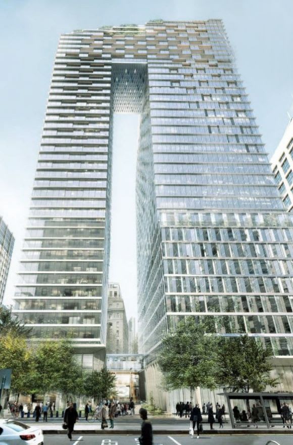Collins Arch. Image courtesy of Colliers Could 311 Spencer Street become one of Melbourne's tallest office towers?