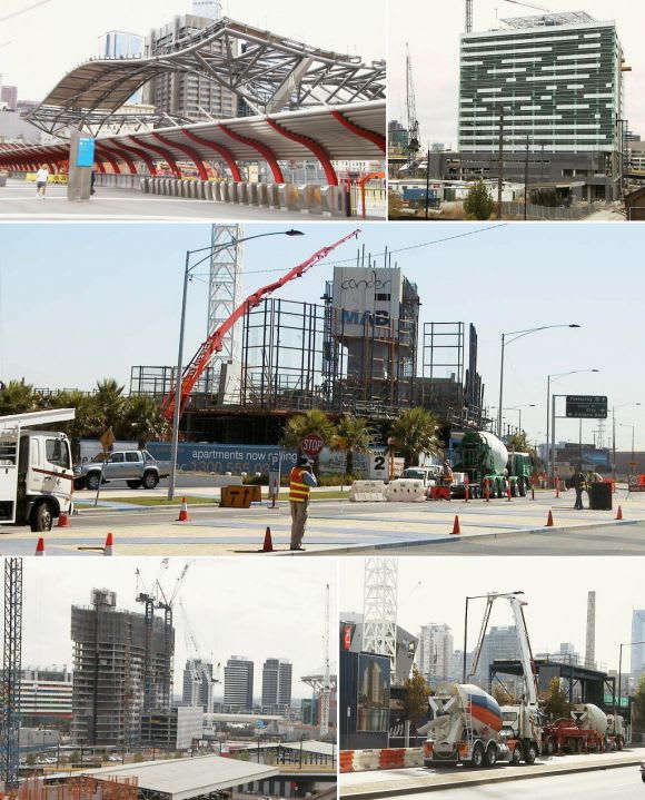 Construction images of 2004 Melbourne under construction > April 2004
