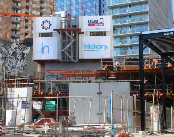 Image by Mark Baljak, originally posted 19/04/2017. The state of construction in Melbourne - mid April 2017