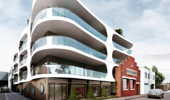 District - 160 Argyle Street, Fitzroy. Image © District Fitzroy Seven projects quietly increasing Melbourne's urban density