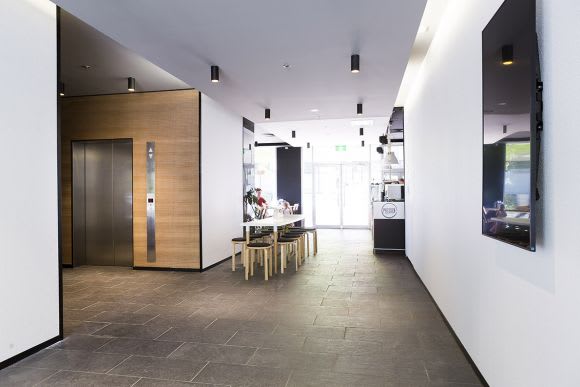 The refurbished interiors of 10 Hobart Place. Image: ICON ICON breathes new life into a 1960's Canberra office building