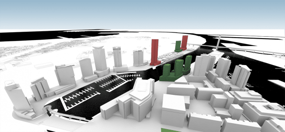 Above Yarra's Edge and Victoria Harbour CBD Model update: Docklands to the fore
