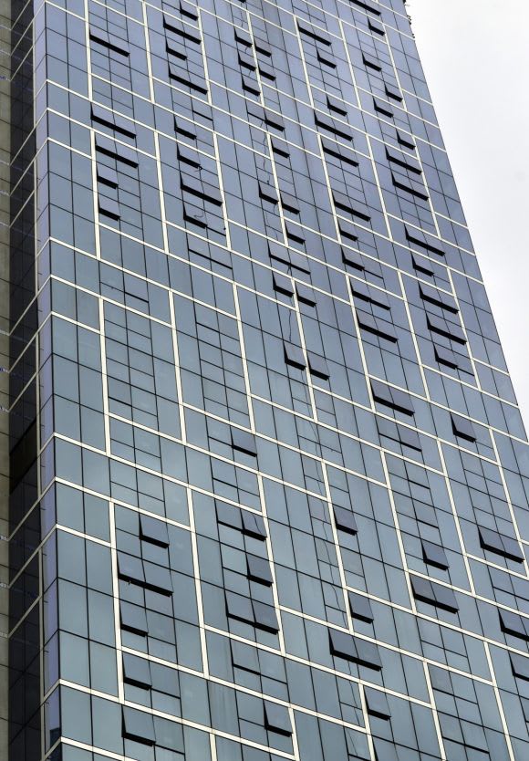 Collins House as of June 2019. Images by Nick Failla. Collins House Melbourne construction update