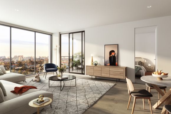 Due North. Image supplied. Rooftop living in the heart of Preston South