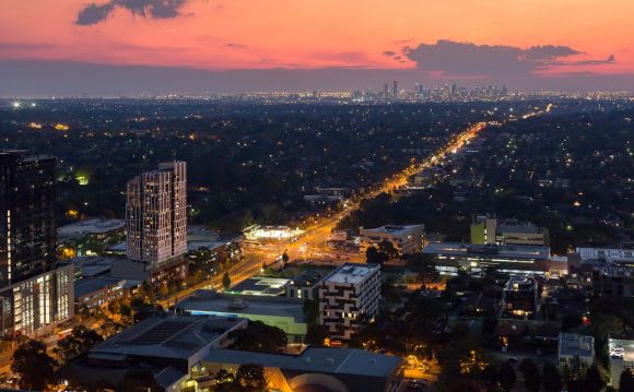 East Central Tower, Box Hill Suburban Rail Loop in focus: Box Hill