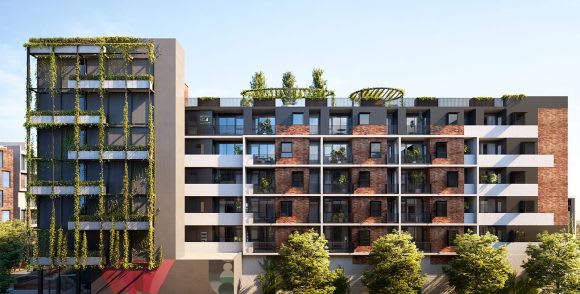 Quay Quarter's rooftop garden, rendering by 3XN Quay Quarter's rooftop garden, rendering by 3XN