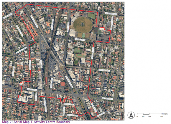 Essendon Junction Activity Centre - Image from Moonee Valley City Council Essendon Junction structure plan Essendon Junction structure plan and Buckley Street grade separation