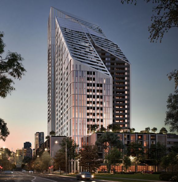 R.Iconic Melbourne- 253-273 Normanby Road, South Melbourne. Image: Mediaplus Melbourne’s top 5 luxury apartments in 2020