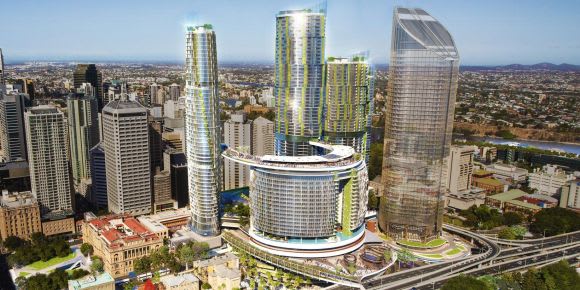 Queens Wharf Precinct. Rendering by Cottee Parker, fareast.net Top 30 Architects and Developers, changing the way we live in Australia 2019