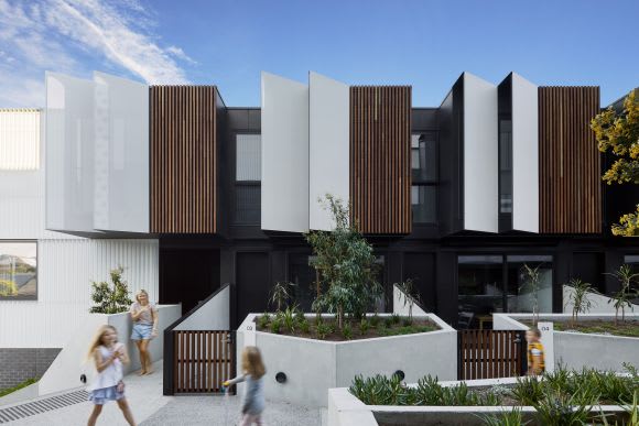 122 Roseneath Street exterior. Credit: Fieldwork Approval granted for Balaclava’s latest townhome development