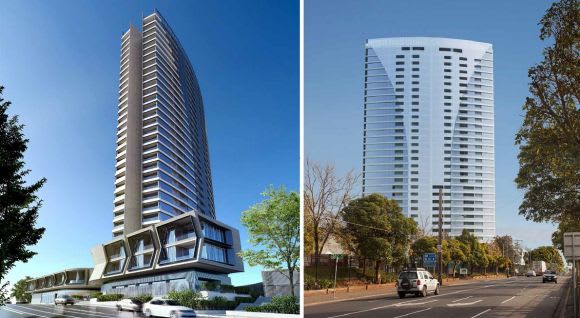 Epsom Road Indicative Development Concept. Image courtesy Woods Bagot Horses for courses: Greenland Group's Flemington Life in detail