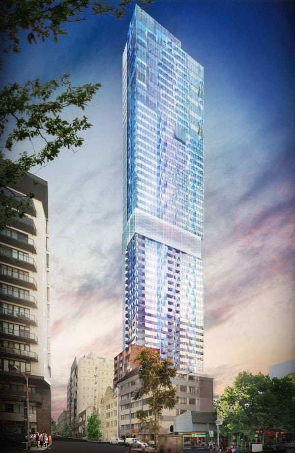 Plus Architecture's Franklin Street proposal is consigned to history Cut down: A Franklin Street planning relic comes down to earth