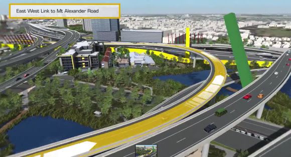 The new green cheese stick Jeff Kennett voices concerns over East West Link design