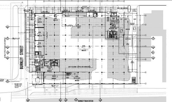 Ground level retail plan. Image courtesy Elenberg Fraser Swan Street sizes up: 462-482 Swan Street, Richmond
