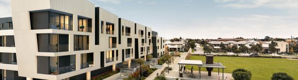 Botanica Apartments at Banbury Village. Image courtesy Cedar Woods Banbury Village leading the Footscray development charge