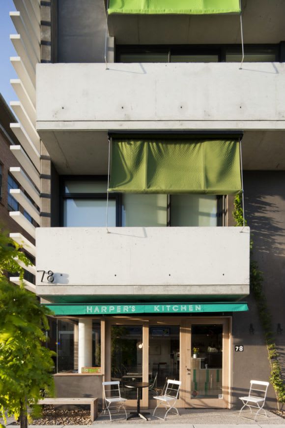 Harper's Lane cafe. Credit: ICON Developments Approval granted for Balaclava’s latest townhome development