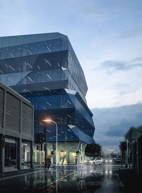 600 Church Street will add to Cremorne's growing office development. Image : ICON ICON and Wood Marsh combine for 600 Church Street