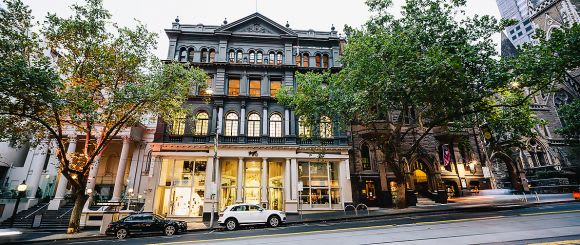 Hub Collins Street is located in the iconic George’s Building at the stunning ‘Paris end’ of Collins Street. Image: Hub Australia Hub Australia launches 2nd Melbourne coworking space on Collins Street