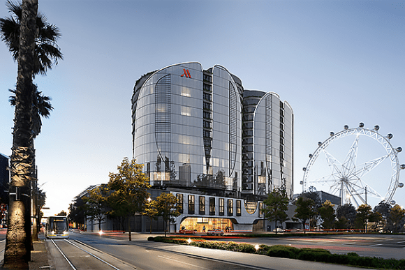 Marriott Hotel Docklands. Image: FKD Studio A closer look at Melbourne's booming hotel sector