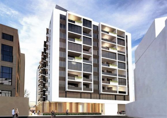 Cheltenham's latest major apartment development. Planning image: Bruce Henderson Architects AUSCO affirms Cheltenham's emergence as an apartment hot spot