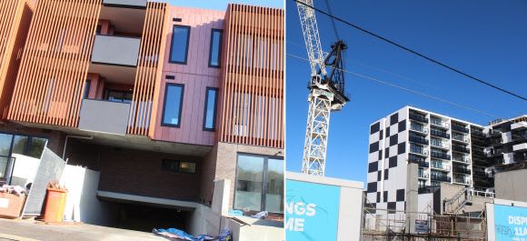 19 Hall Street, The Village and Ilixir at construction AUSCO affirms Cheltenham's emergence as an apartment hot spot