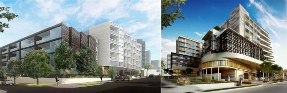 Plus Architecture's defunct design and Jewish Care's nearby development Bolton Clarke reworks its Alma Road aged care complex