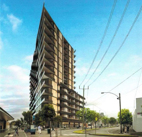 9 Dryburgh Street. Image © Hayball Cbus enters West Melbourne with 9 Dryburgh Street