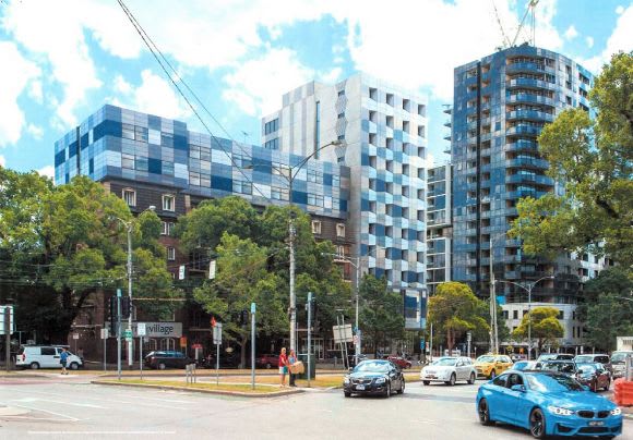Haymarket Roundabout perspective. Image courtesy Jomo + designhaus Redevelopment continues at pace within City North