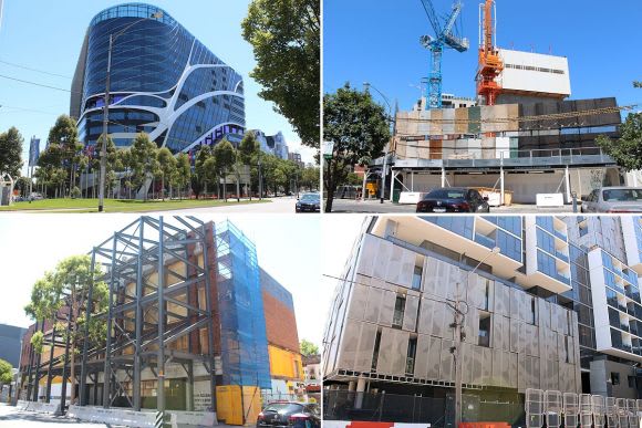 Projects fronting Flemington and Elizabeth Streets Redevelopment continues at pace within City North