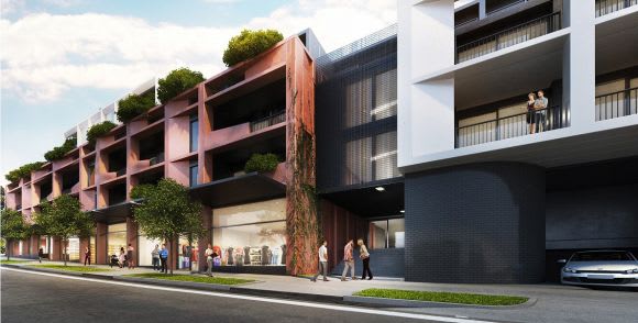 High Street Road perspective. Planning mage: Cera Stribley PACE push further into Melbourne's suburban apartment belt