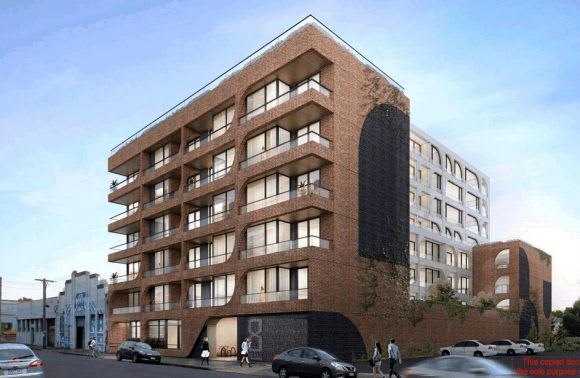 8-14 Michael Street is still up for approval. Image: SJB VCAT now the 'Agent of Change' for Brunswick's Michael Street apartments