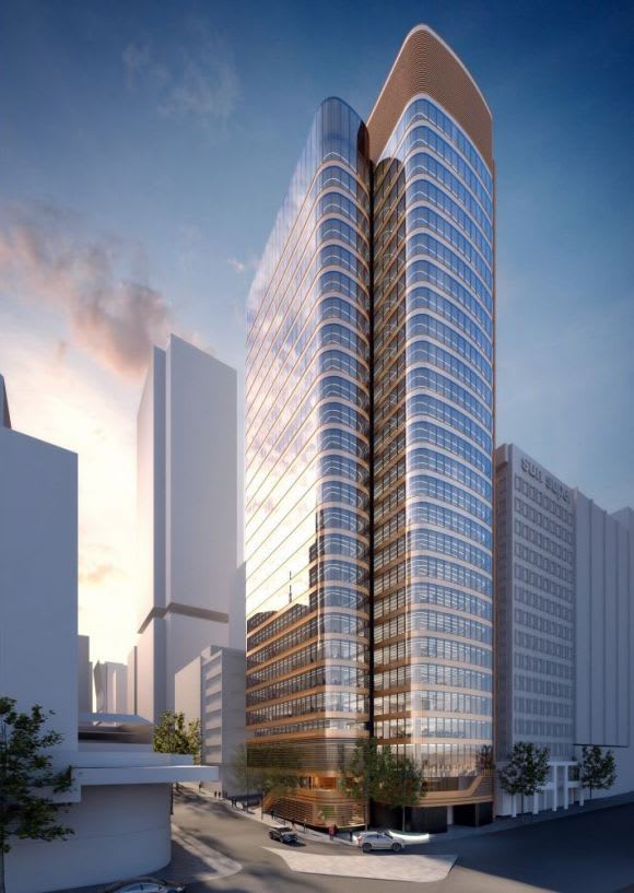 118 Mount Street. Image: FJMT Zurich Australia's renewed push to develop its North Sydney headquarters