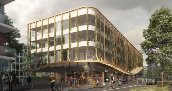 Archibald Avenue and Reed Street perspective. Planning image: Koichi Takada Architects Crown Group doubles up in Waterloo