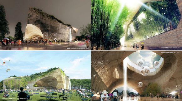 Taichung City Cultural Center. Images courtesy Evolo Five designs to make Fed Square East proud