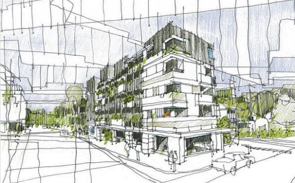Preliminary sketch of Nightingale 2.0. Image courtesy nightingale.melbourne Nightingale heads back to planning in the wake of VCAT's howler
