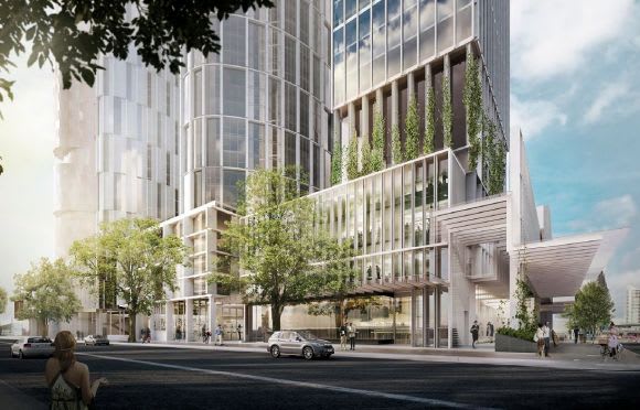 Hayball's envisaged Normanby Road Precinct Five South Melbourne projects jockey for approval