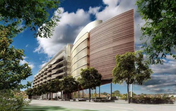 Upper Heidelberg Road perspective. Planning image: John Demos Architects Ivanhoe's latest apartment proposal provides a grand public gesture
