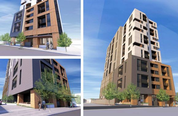 Artist's impression of 4 Neilson Place. Image © SJB New applications join the queue in Footscray